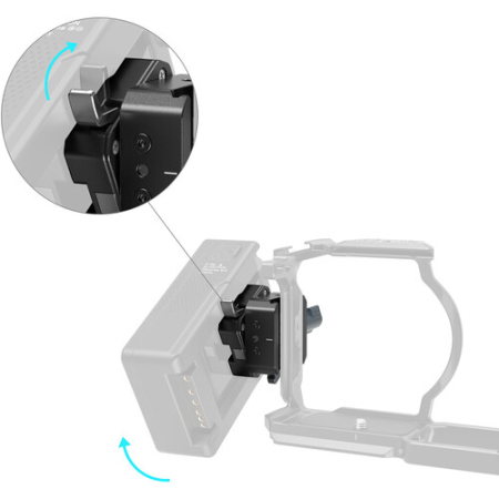 SmallRig 5690 - adapter, montażowa płytka akumulatora V-Mount do płytek Arca lub szyny NATO